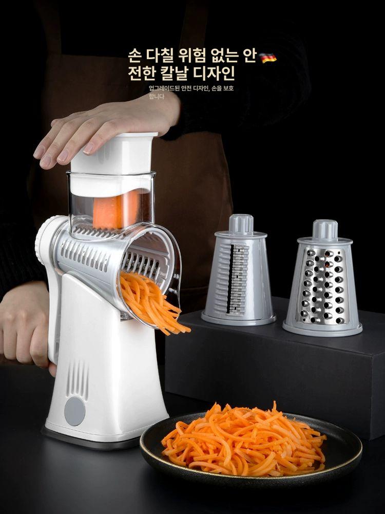 가정용 채써는기계 야채 무채 양배추 수동 만능 채썰기 조리도구 필러 - 상세 이미지 2