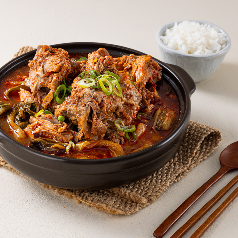 햇빛찬 감자탕양념 1kg 분말 소스 스프 뼈해장국 20~25인분 조리용 - 상세 이미지 4