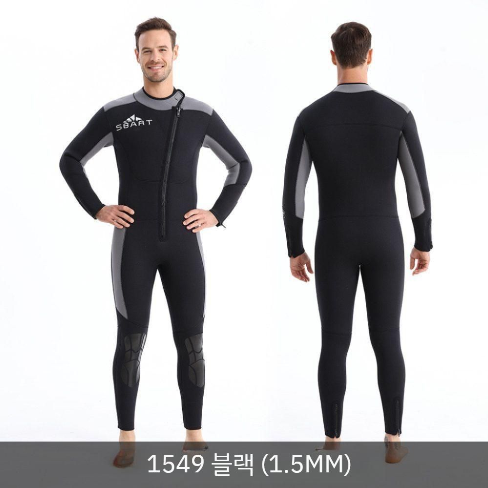 남자 잠수복 다이빙복 스노클링 스쿠버 웻슈트 스킨스쿠버 드라이 서핑 수영복 여성 남성용 - 상세 이미지 5