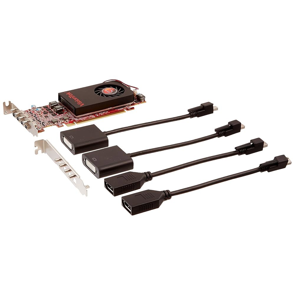 VisionTek Radeon 7750 SFF 2GB GDDR5 4M (4X miniDP) - 상품 이미지