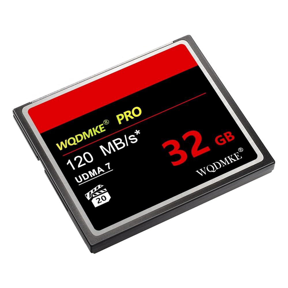 WQDMKE CF 메모리 카드 32GB UDMA, 최대 120MB/s 카메라 속도 향상 - 상세 이미지 3