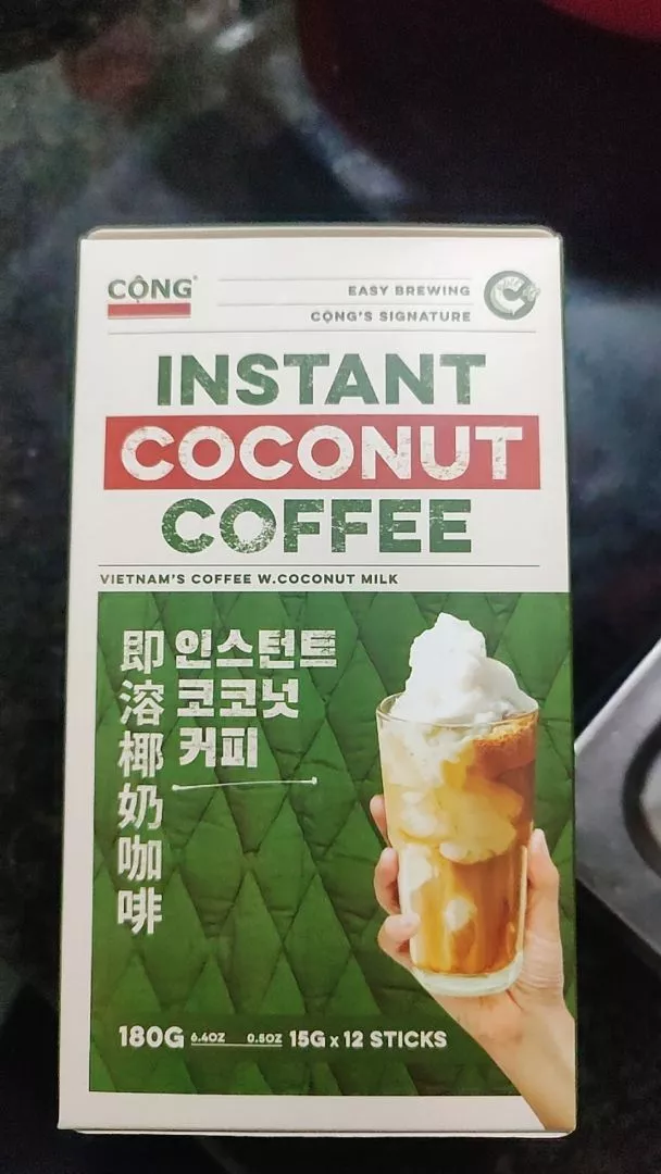 베트남커피 콩카페 코코넛커피 180g x 3박스 Cong Ca phe cot dua - 상세 이미지 5
