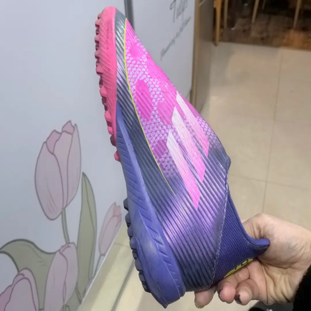 아디다스 F50 라민야말 리그 LL TF 풋살화 퍼플 JQ9733 이미지 8