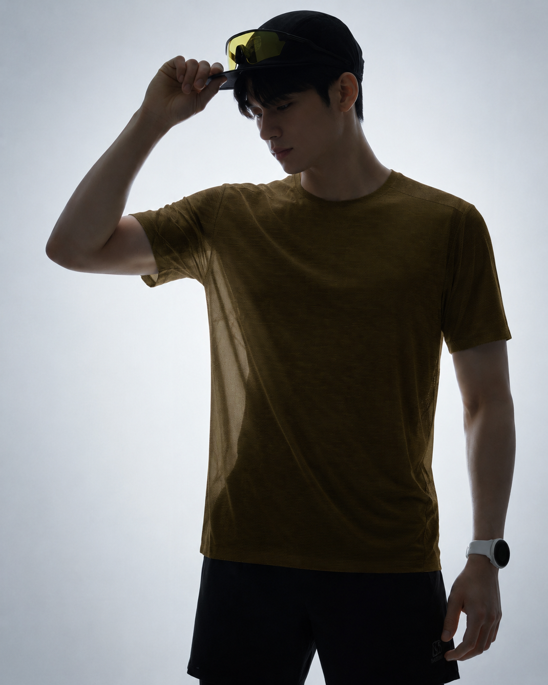 100g 초경량 러닝반팔 마이크로메쉬 uli 흡습속건 등산 트레일러닝 - 상세 이미지 2