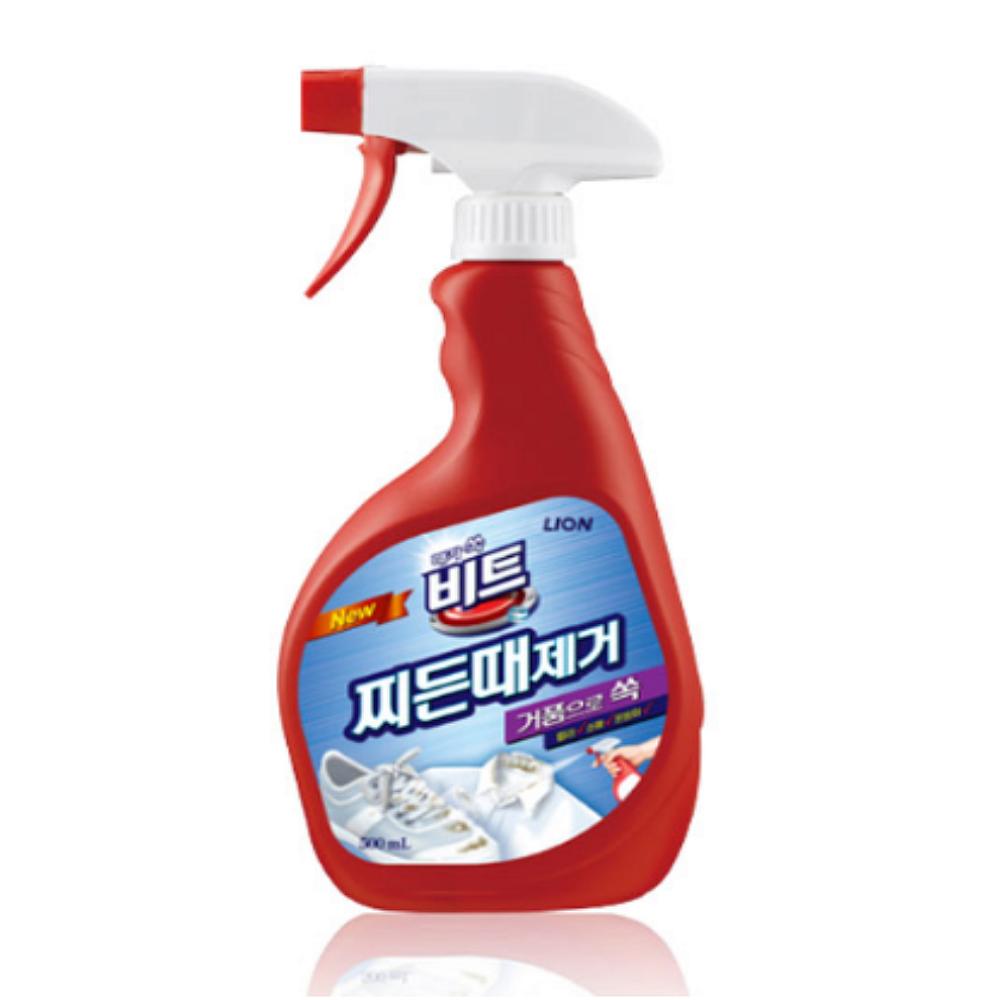 비트 O2 흰옷 얼룩 누런 찌든때 제거제 옷이염 스프레이 500ml - 상세 이미지 4