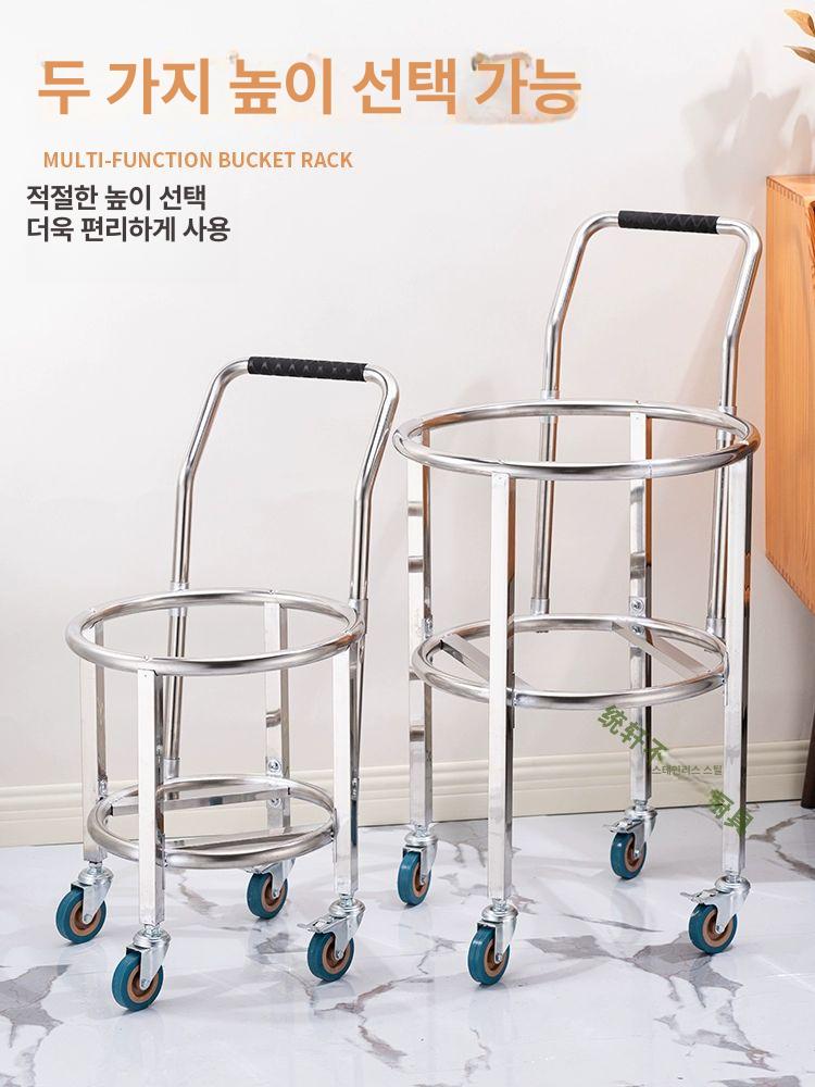 국통 운반기 스테인레스 대차 손잡이 곰솥 군대 식당 35cm 손잡이형 - 상세 이미지 3