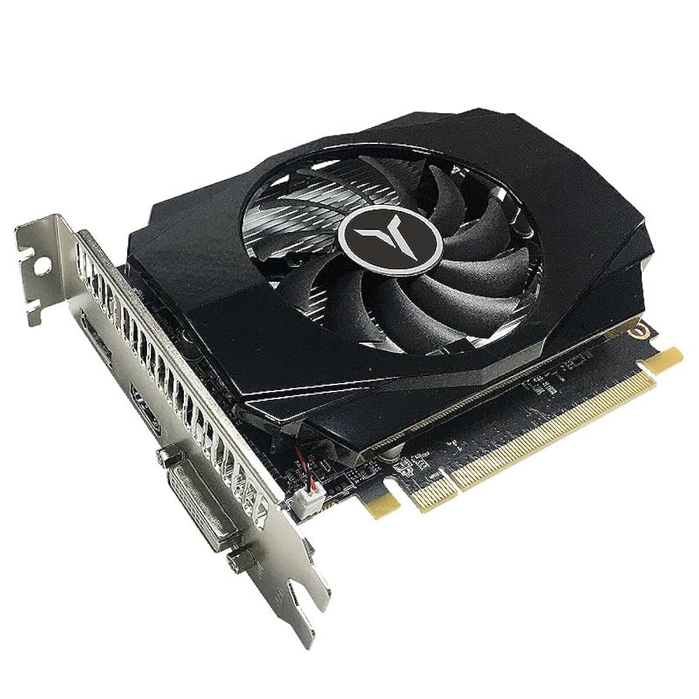 Yeston Radeon RX 550 4GB GDDR5 비디오 그래픽 카드 1183MHz 512프로세서 PCIepress 3.0 DirectX12 더블 슬롯 DP+HDMI 호환 - 상품 이미지