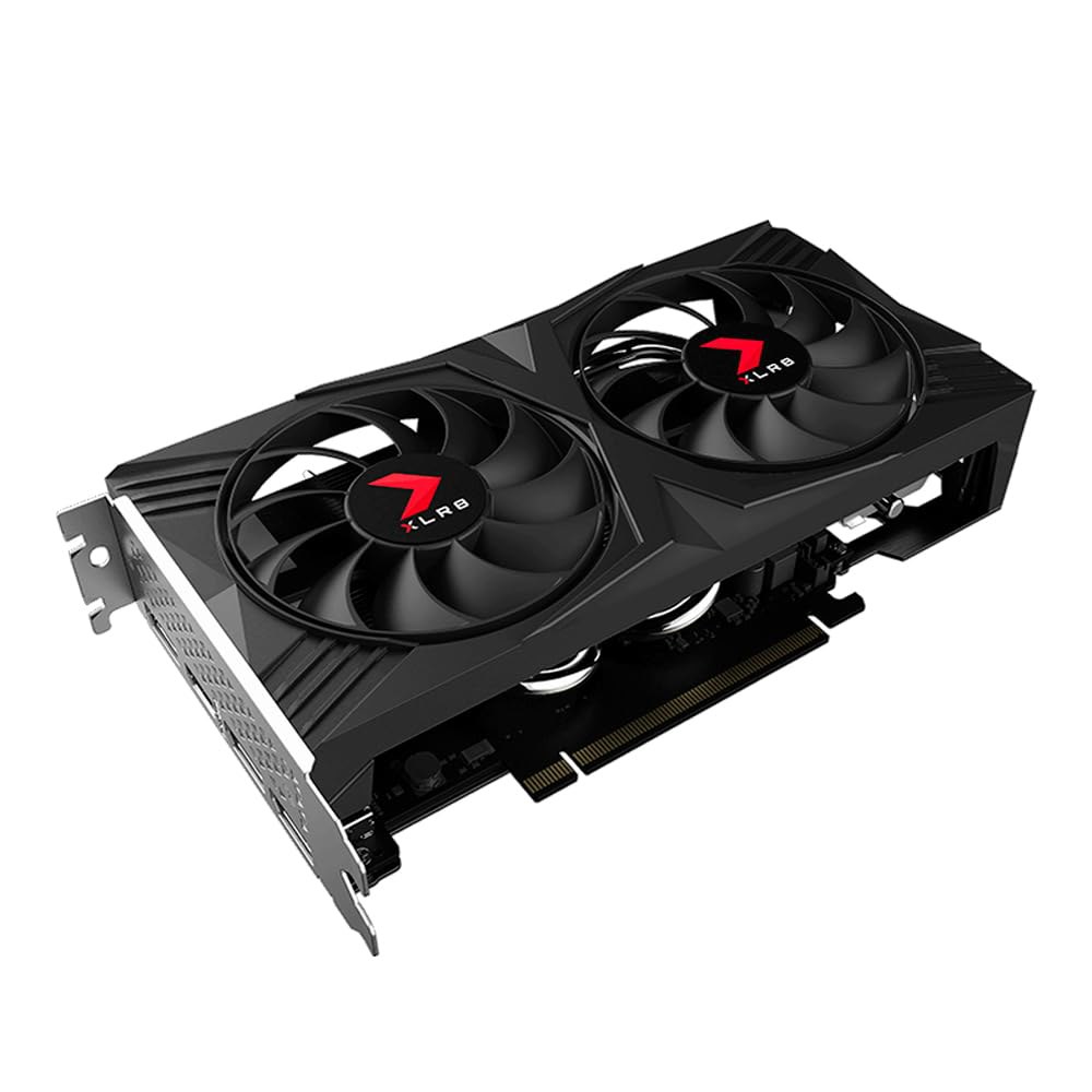 NV RTX4060 8GB GDDR6 128BITS XLR8 Dual Fan Verto PNY VCG40608DFXPB1-O - 상품 이미지