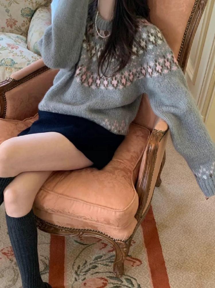 여성용 반팔티셔츠 오버핏 루즈핏 여름 라운드 여자 레이어드 빅사이즈 이너 로고 크롭 코튼 - 상세 이미지 2