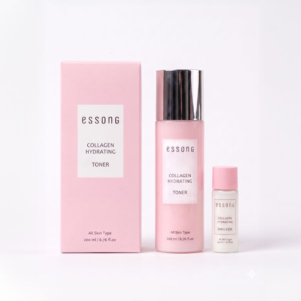 에숑 콜라겐 하이드레이팅 토너 200ml + 에멀젼 30ml 기획 세트 - 상품 이미지