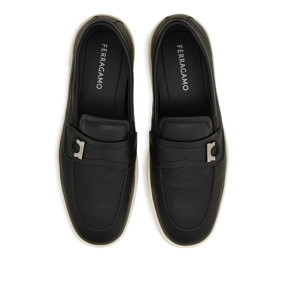 페라가모 남성 로퍼 FW26 02A374 0789158 M NERO - 상세 이미지 2