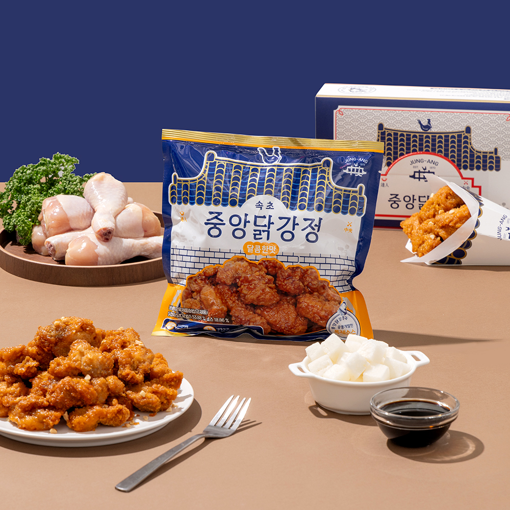 [다리살]속초 중앙닭강정 달콤한맛 250g - 상품 이미지