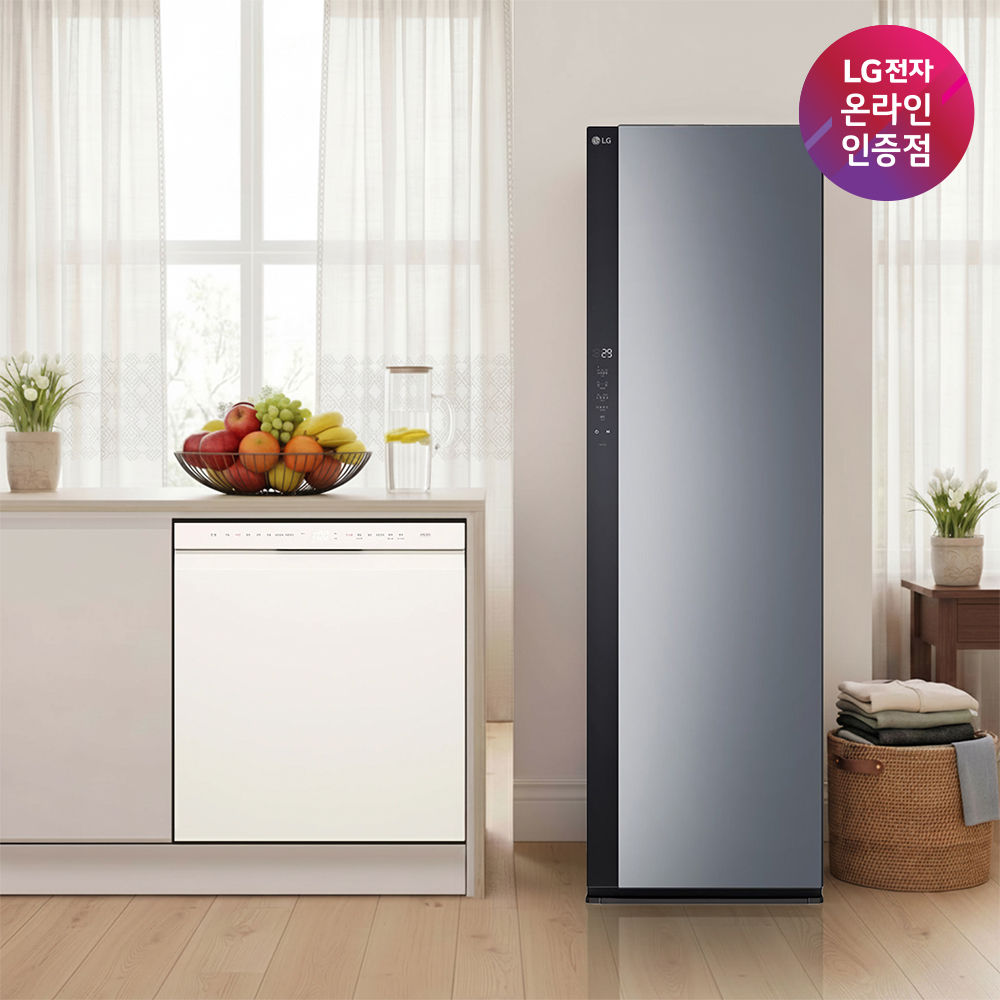 LG 디오스 오브제컬렉션 식기세척기 + LG 스타일러 (DUE5BGL1E + SC5GMR52S) - 상품 이미지