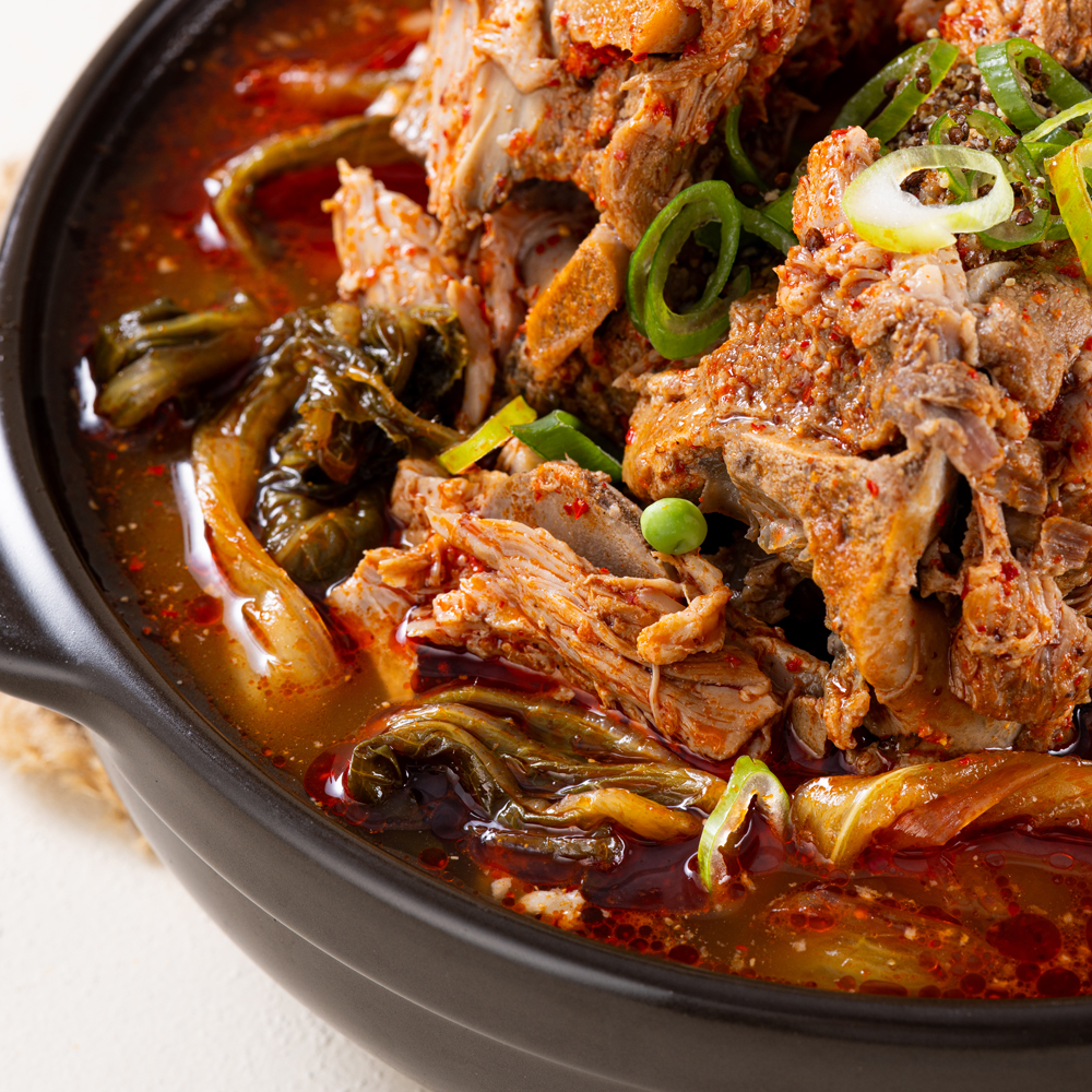 햇빛찬 감자탕양념 1kg 분말 소스 스프 뼈해장국 20~25인분 조리용 - 상세 이미지 5