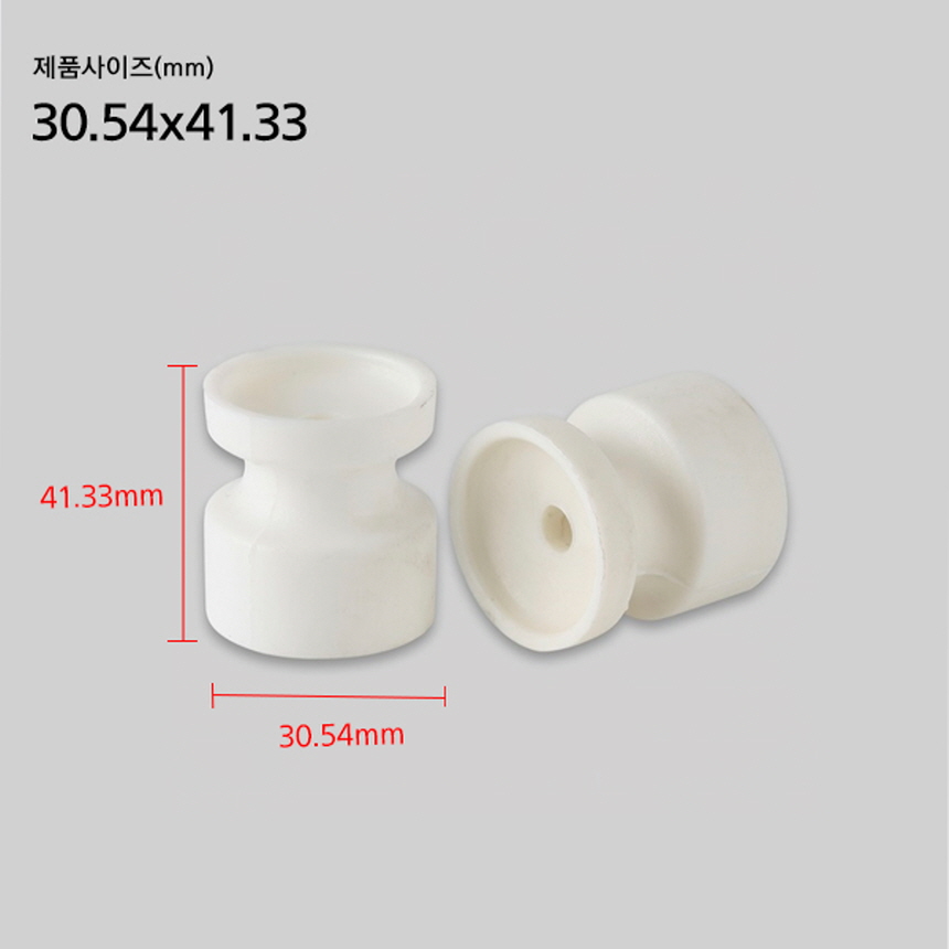 PVC 로프애자 소형 100개 전기 전선 케이블 고정 세명 - 상세 이미지 3