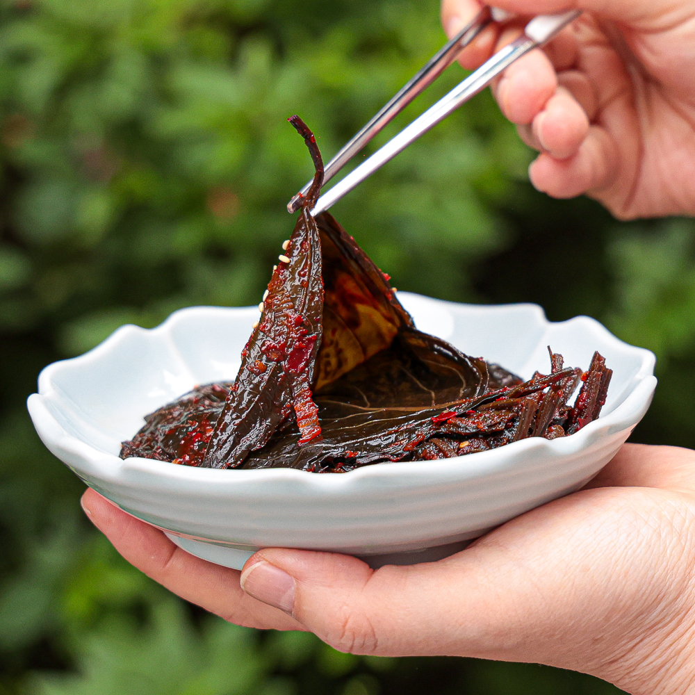 국산 깻잎무침 장아찌 양념 깻잎지 순창 가남 500g, 1개 - 상세 이미지 4