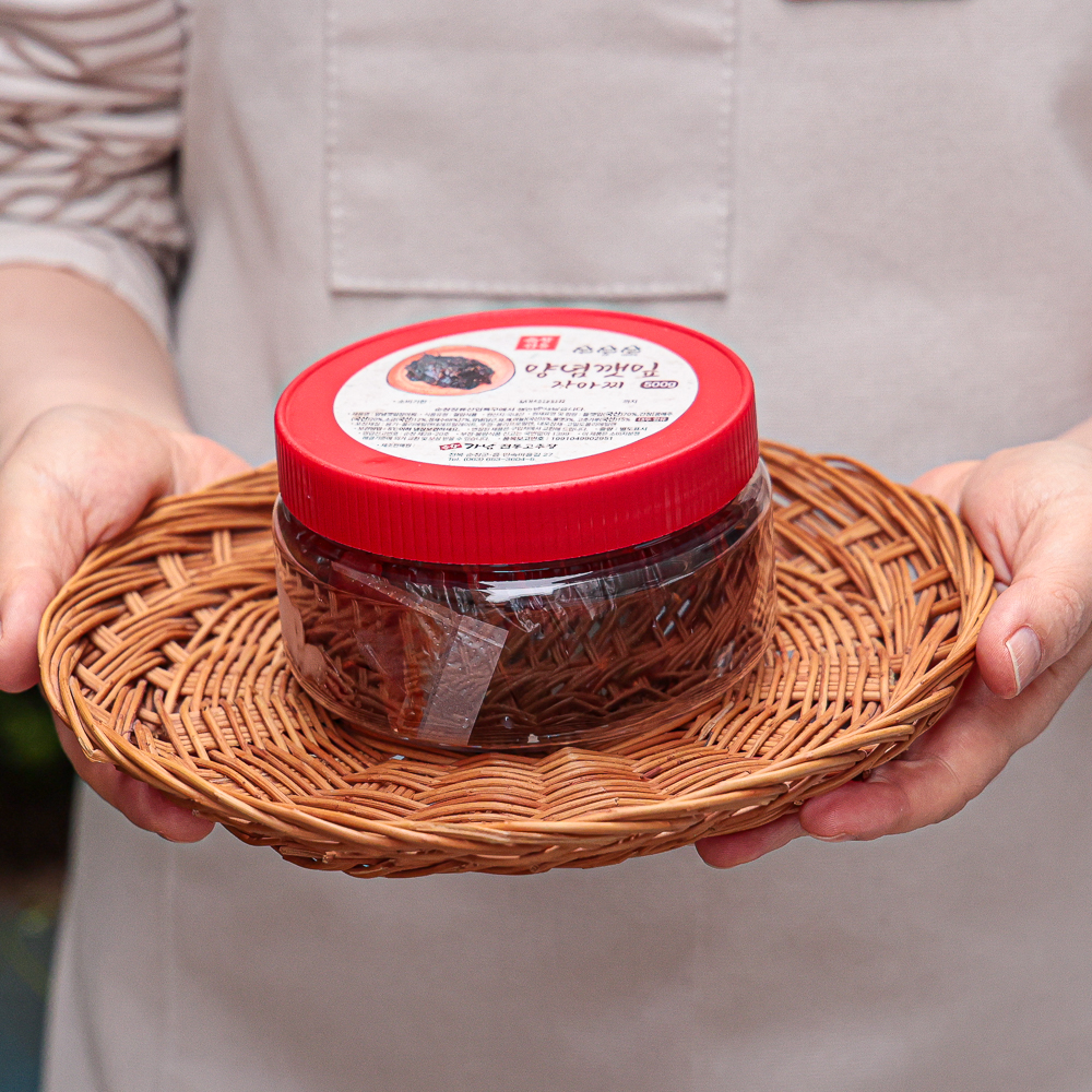 국산 깻잎무침 장아찌 양념 깻잎지 순창 가남 500g, 1개 - 상세 이미지 5
