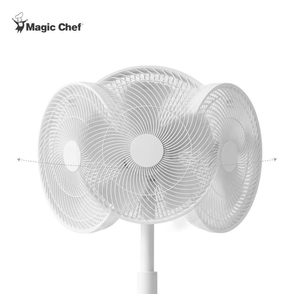 매직쉐프 초미풍 수면풍 가정용 저소음 선풍기 14인치 5엽날개 스탠드형MEAC-1400S - 상세 이미지 5