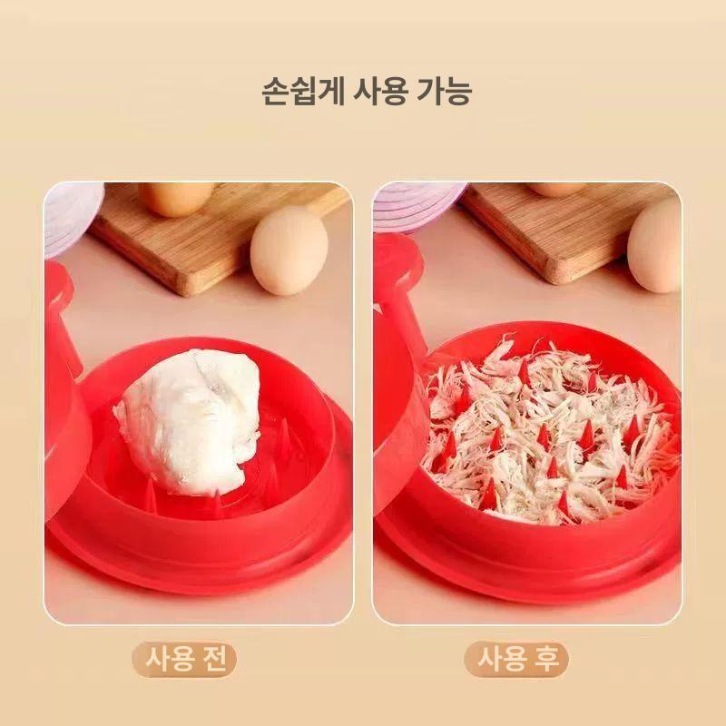 닭가슴살 찢기 손쉽게 손질 도구 만능 회전 분리기 치킨 토르티스 분쇄기 1개 - 상세 이미지 3