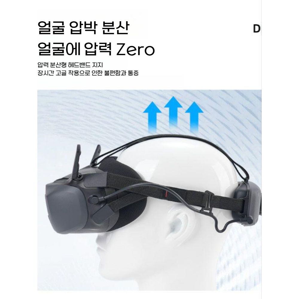 DJI 아바타360 헤드 밴드 N3 구글 보호 헤드셋 착용 압력 완화 벨트 악세서리 - 상세 이미지 3
