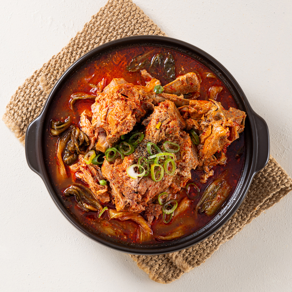 햇빛찬 감자탕양념 1kg 분말 소스 스프 뼈해장국 20~25인분 조리용 - 상세 이미지 2