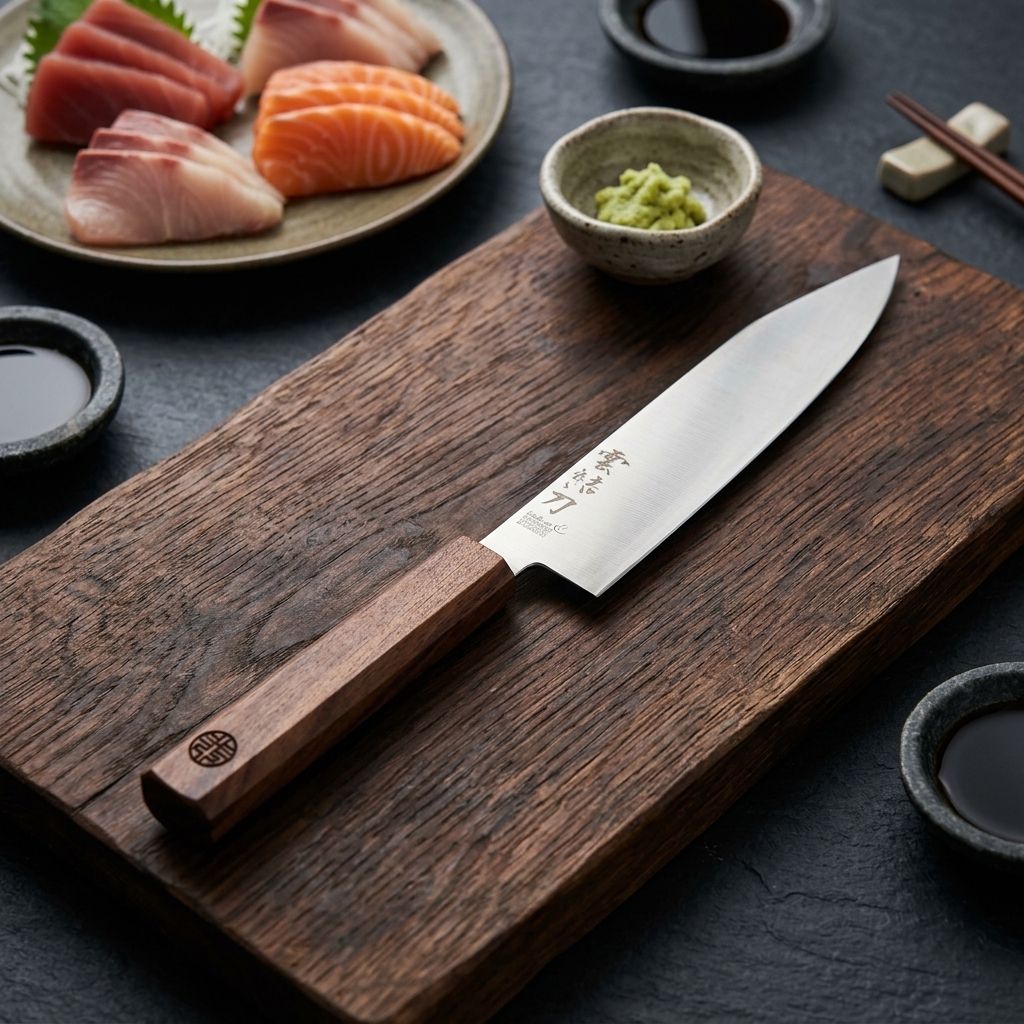명인 조상진 운결도 셰프마스터 패티나이프 칼 15cm - 상세 이미지 3