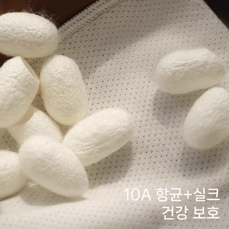 실크 트렁크 복지 멀베리 복서 언더웨어 순면 트렁크팬티 남자트렁크팬티 남성트렁크팬티 박시 드림브라운+너구리화이트+실버그레이 L (45-55kg) - 상세 이미지 3