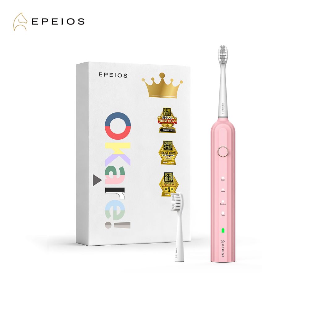 EPEIOS 에페이오스 오케아 음파 전동칫솔 다이아몬드 핑크 - 상품 이미지
