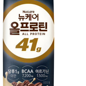 [단백질 41g] 뉴케어 올프로틴 커피우유맛 350mL 18팩 단백질음료 맛있게 먹은 솔직 후기 - 상품 이미지 2