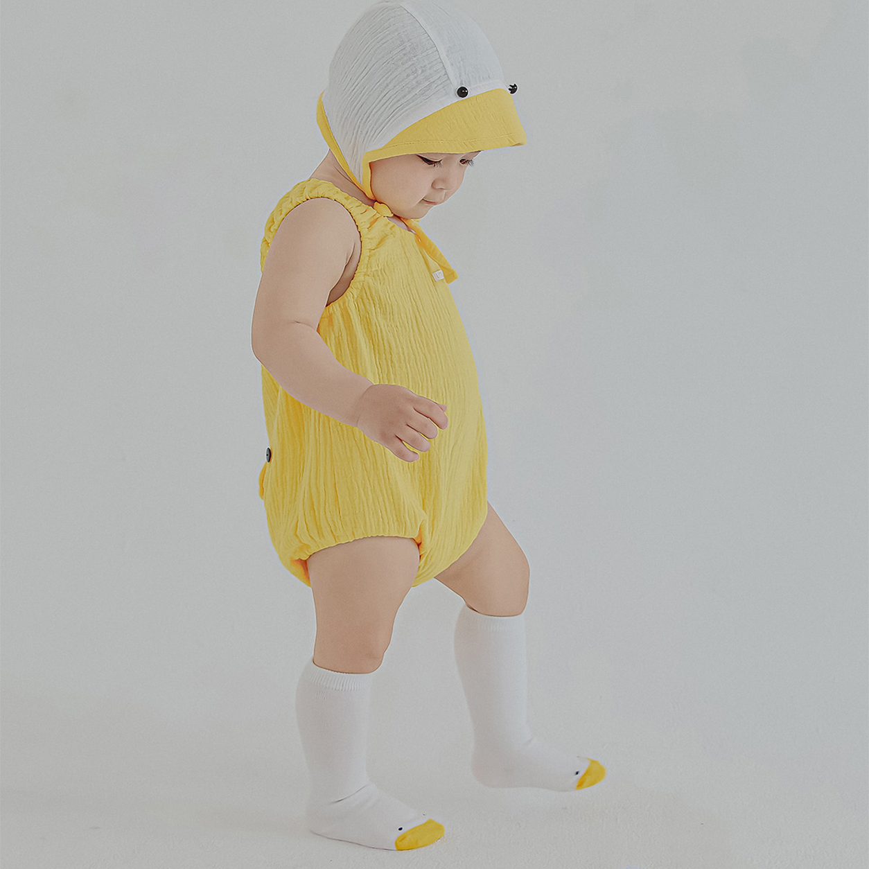 미끄럼방지 오리 니삭스