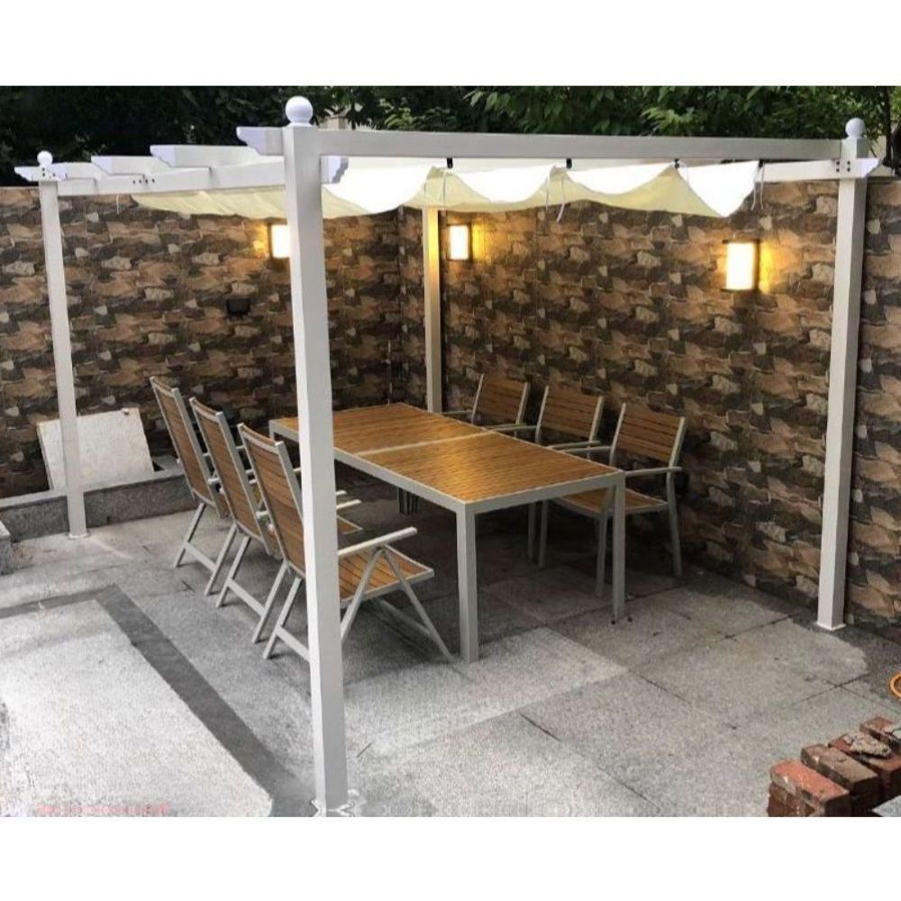 야외 방수타프 그늘막 철제 사이드월 어닝 렉타 조립식 전원주택 차량용 주차장 테라스 캠핑 - 상품 이미지