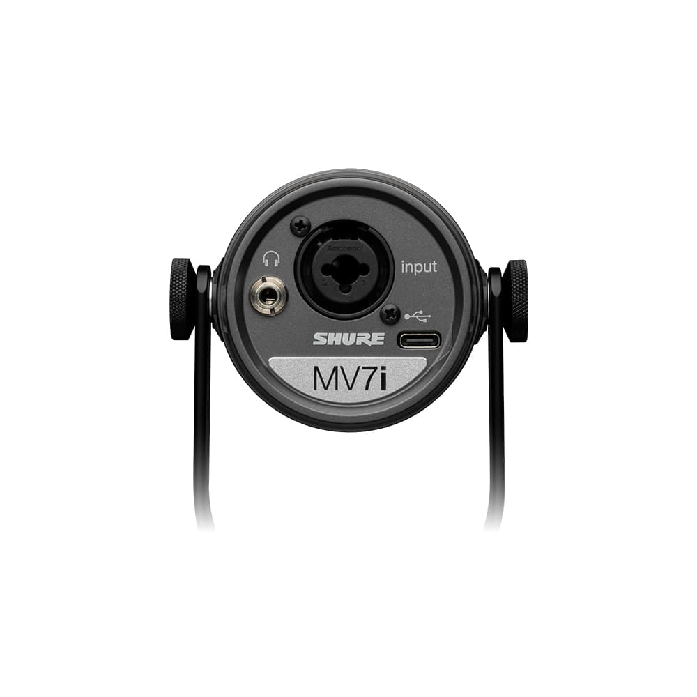 [SHURE] 슈어 MV7i USB-C 스마트 마이크 오디오인터페이스 - 상세 이미지 4