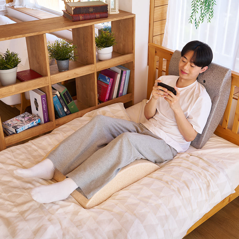 기대랑 등받이 쿠션 기대는 쿠션 쇼파등받이 등쿠션 척추쿠션 허리쿠션 스트레칭쿠션 허리받침대 - 상품 이미지