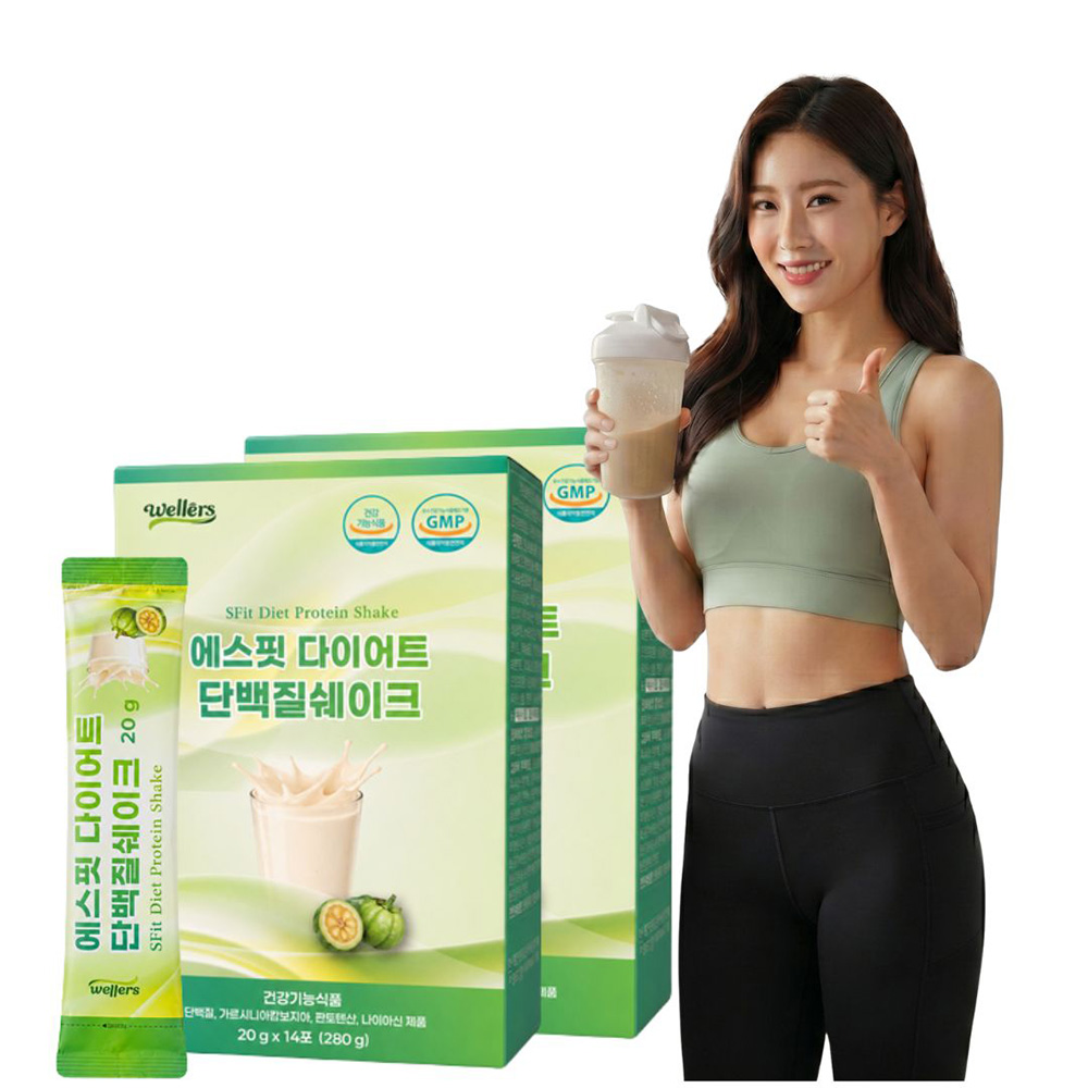 에스핏 다이어트 단백질 쉐이크 분리유청 단백질쉐이크 28포 식사대용 건강한 다이어트