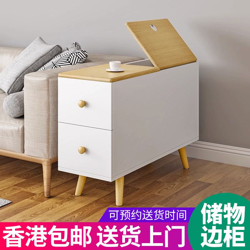 벽선반 서랍장 틈새수납장 쇼파 다용도 슬림 거실 폭좁은 베란다 슬라이딩 틈새장 침대 이동식 - 상세 이미지 2