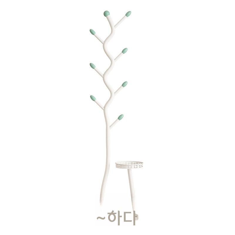 휴대용 코트걸이 외발 옷걸이 나뭇가지 가방걸이 2512 화이트 이중 - 상세 이미지 4