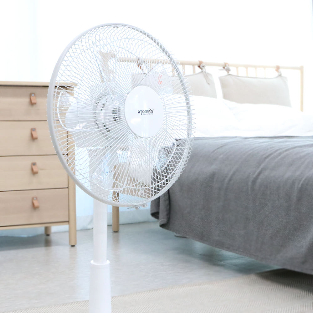 발터치선풍기 사무실 거실 타이머 가정용 리모컨형 스탠드선풍기 - 상세 이미지 4