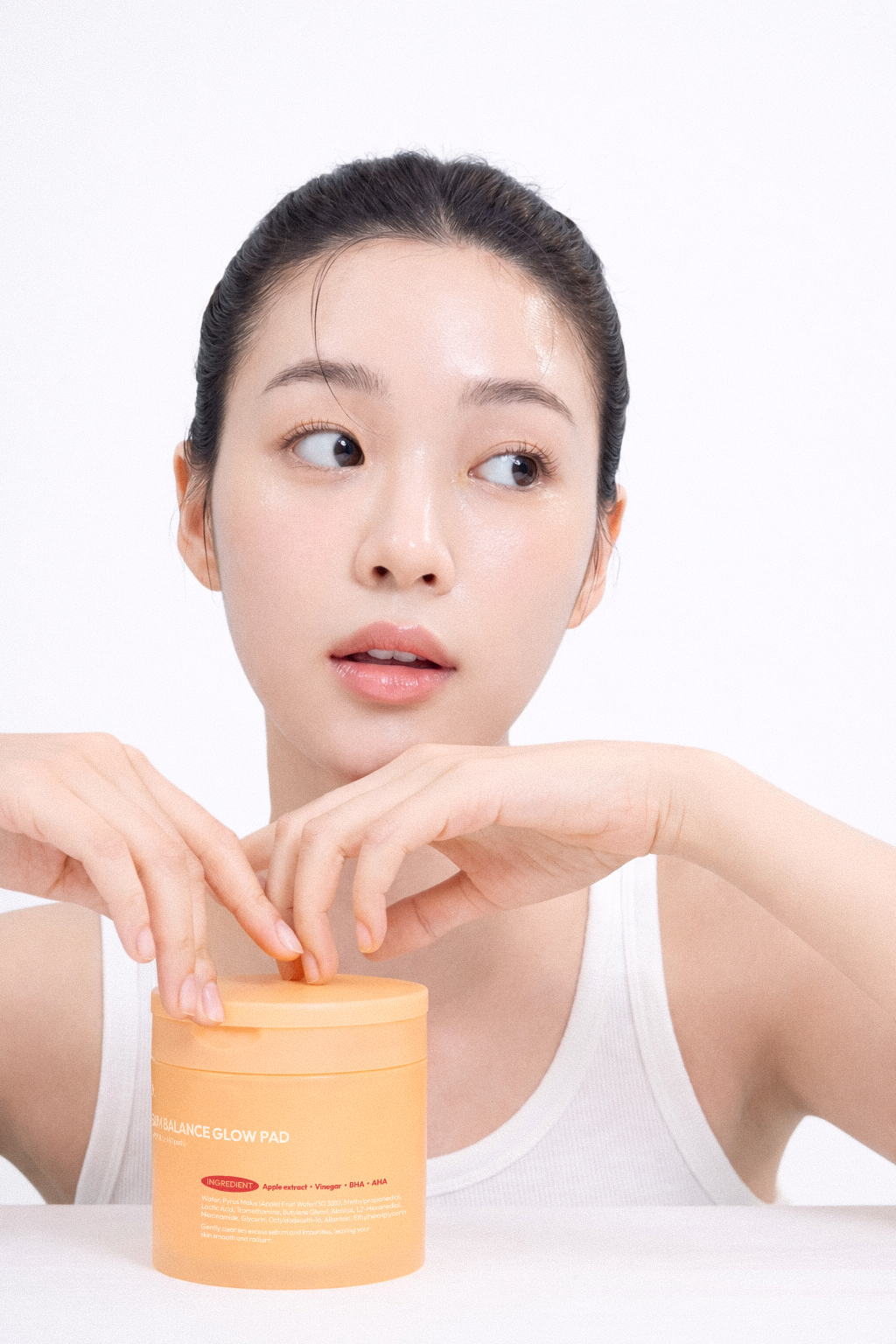 요철제거 필링패드 좁쌀피지 모공관리 아하바하토너