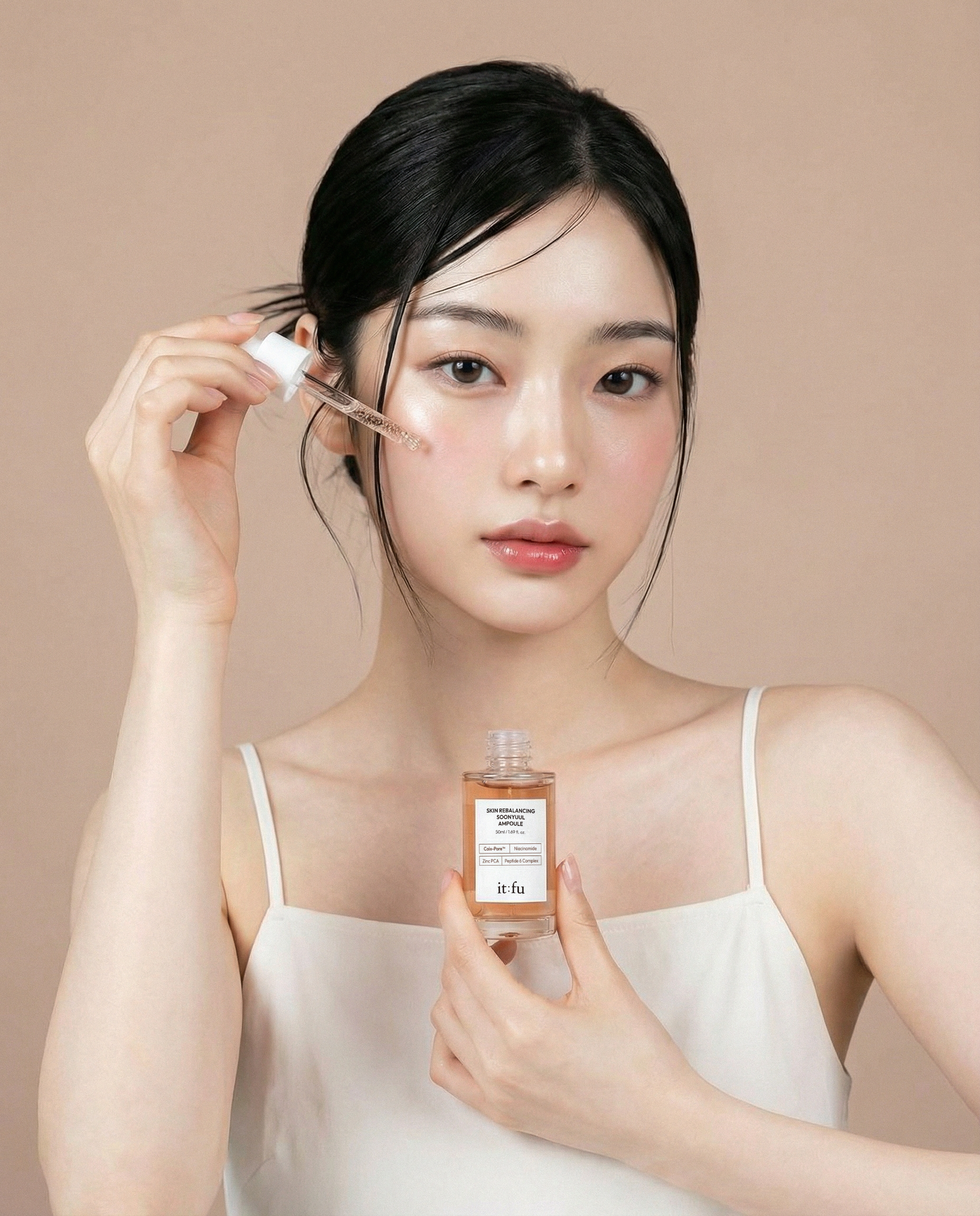 [율무 펩타이드] 순율 앰플 모공 타이트닝 리프팅 결 요철 탄닌 바다포도 50ml, 1개 - 상세 이미지 3