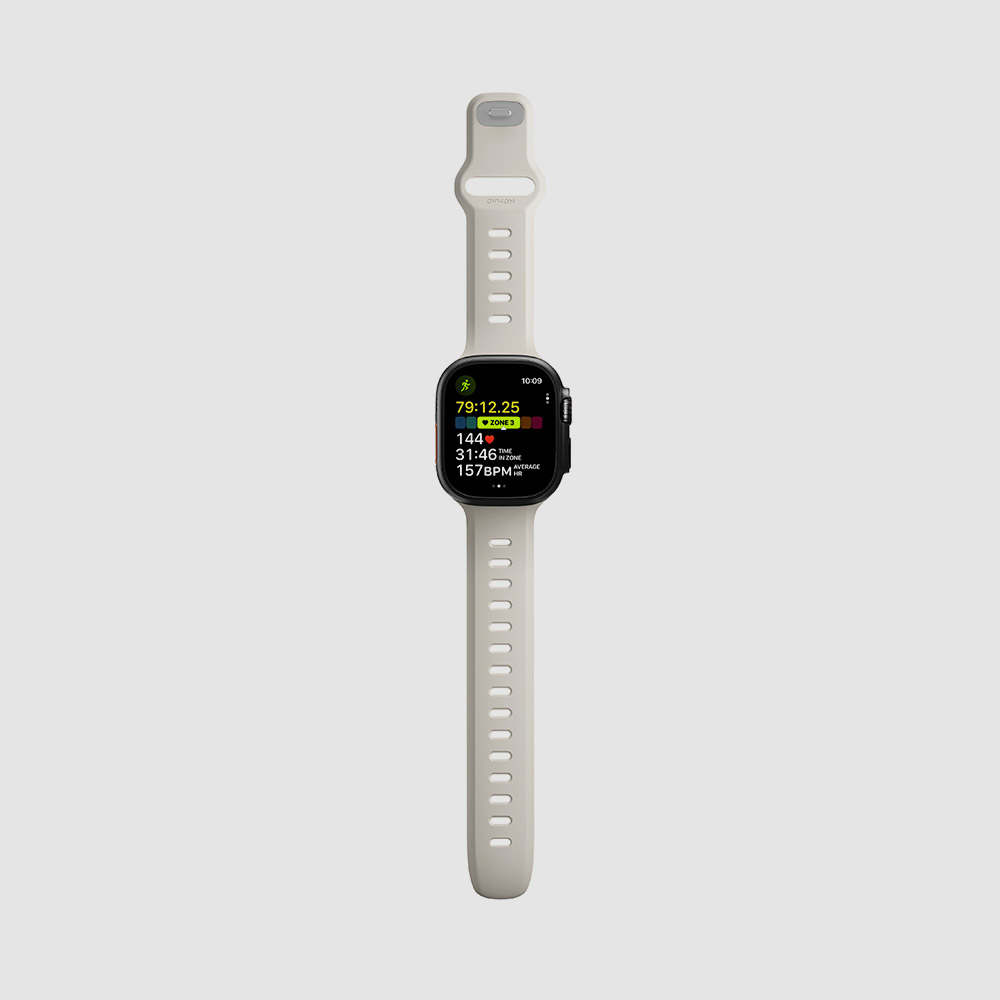 노마드 스포츠 스트랩 템포 40 41 44 45 운동 러닝 애플워치, 49mm, 드리프트 우드 - 상세 이미지 5