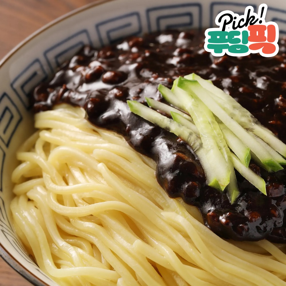 [푸딩픽] 유니짜장 400g 짜장면 밀키트 간편 중화요리 냉동 짜장 - 상세 이미지 3