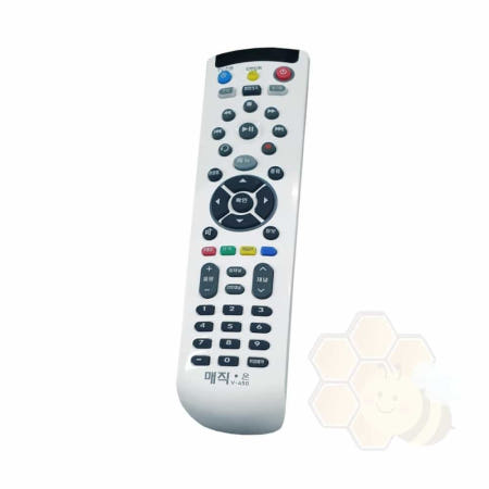전TV 딜라이브 셋톱 리모컨 백색 TV리모컨
