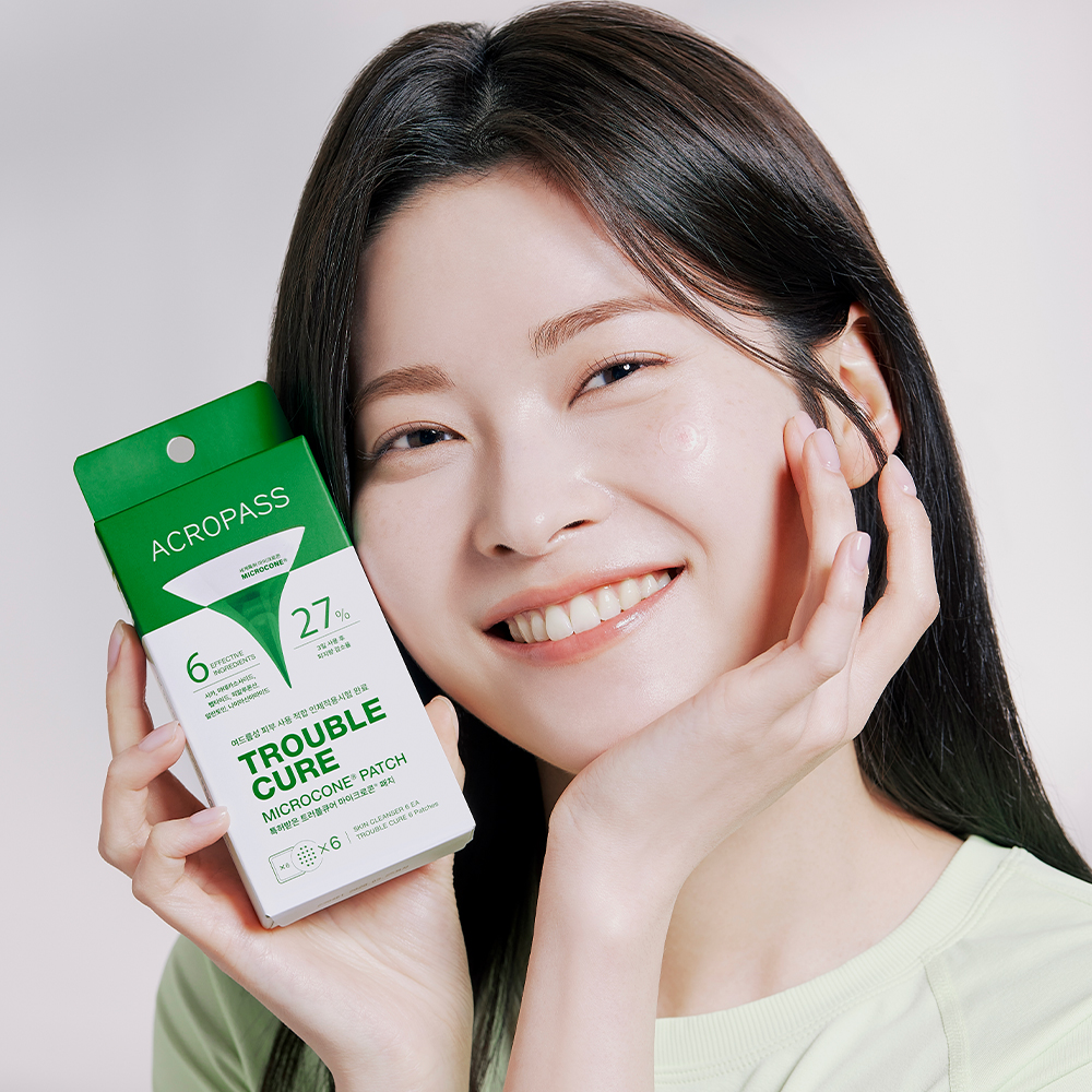 아크로패스 트러블큐어 6패치 /여드름성 피부사용적합 패치 6매, 1개 - 상품 이미지