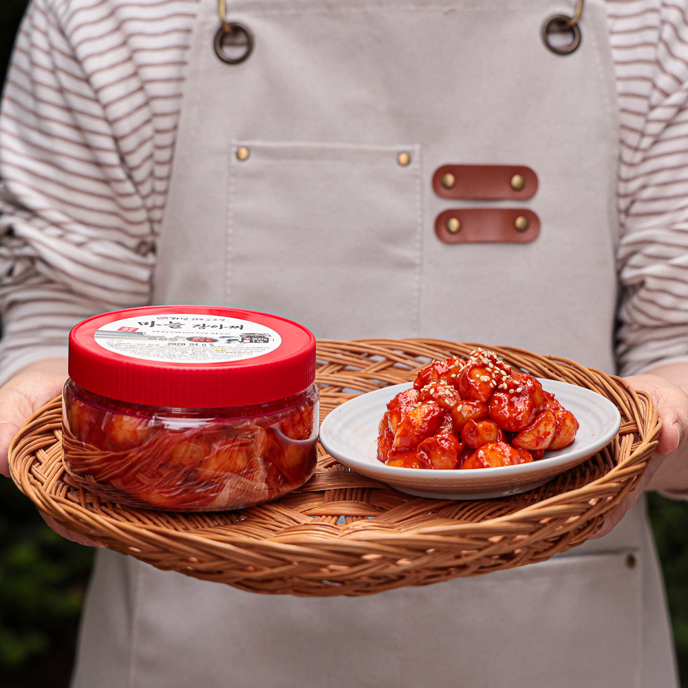 마늘장아찌 국산 고추장 마늘 반찬 순창 가남 1kg, 1개 이미지 6