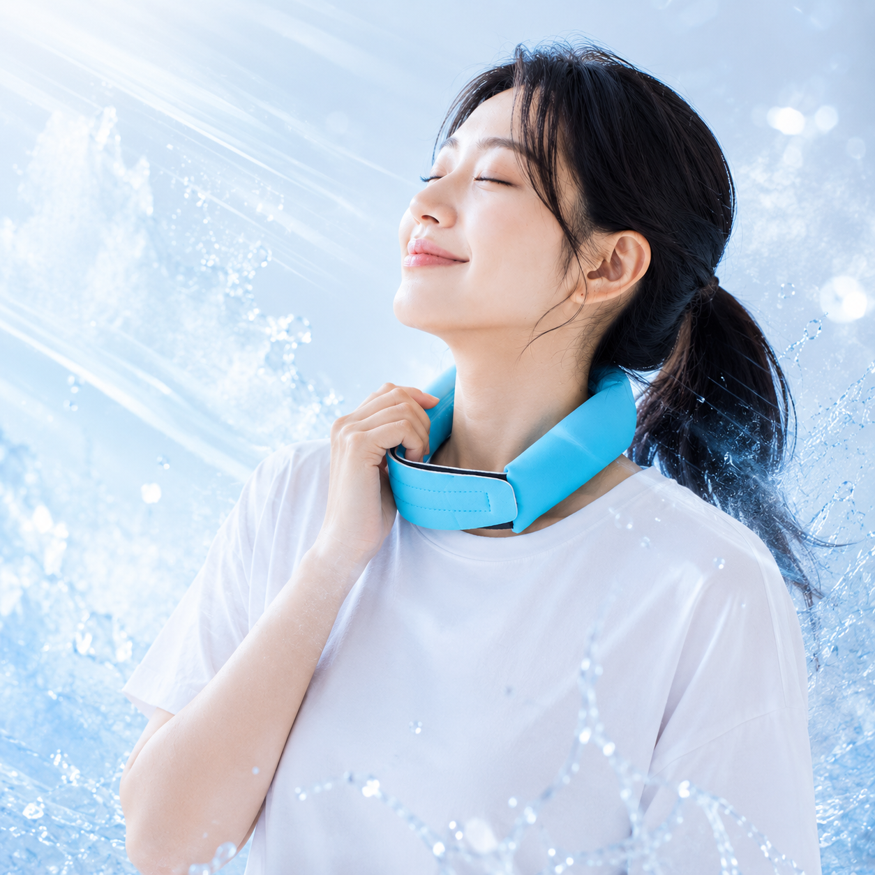 쿨링목걸이 아이스 넥밴드 노스윈드 쿨링 목걸이 추천 넥밴드 사용후기