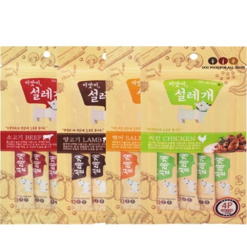 얼려서 시원하게 아이스크림처럼 이맛이 설레개  쇠고기, 60g, 1개 - 상품 이미지