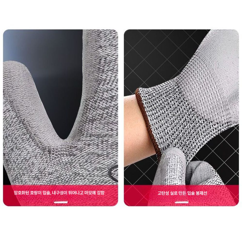 절연장갑 작업용장갑 산업안전용품 베임 손보호 작업장갑 정비 노벡스 찔림 전기절연장갑 전기 - 상세 이미지 4