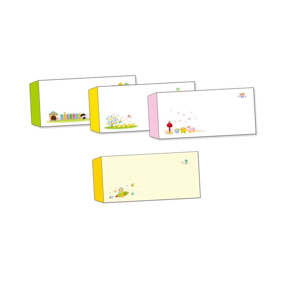 새로운디자인교육기관 A4서식용어린이집서류칼라소봉투 가꿈어린이집유치원서류색상소봉투 - 상품 이미지