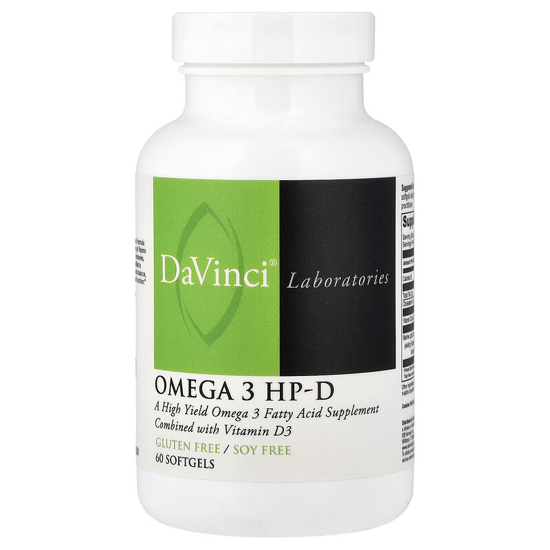 DaVinci Laboratories 오메가3 HP-D 60캡슐, 6개 - 상세 이미지 2