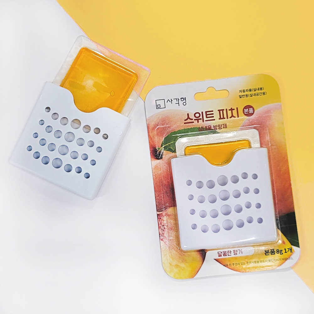 스위트 피치 화장실 그레이드 센세이션 호환 부착형 방향제 리필 사각형 실내 - 상세 이미지 2